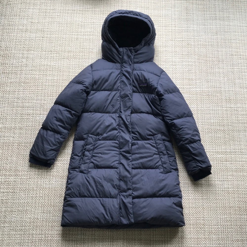 Patagonia Long Puffer Jacket (girls' size M)